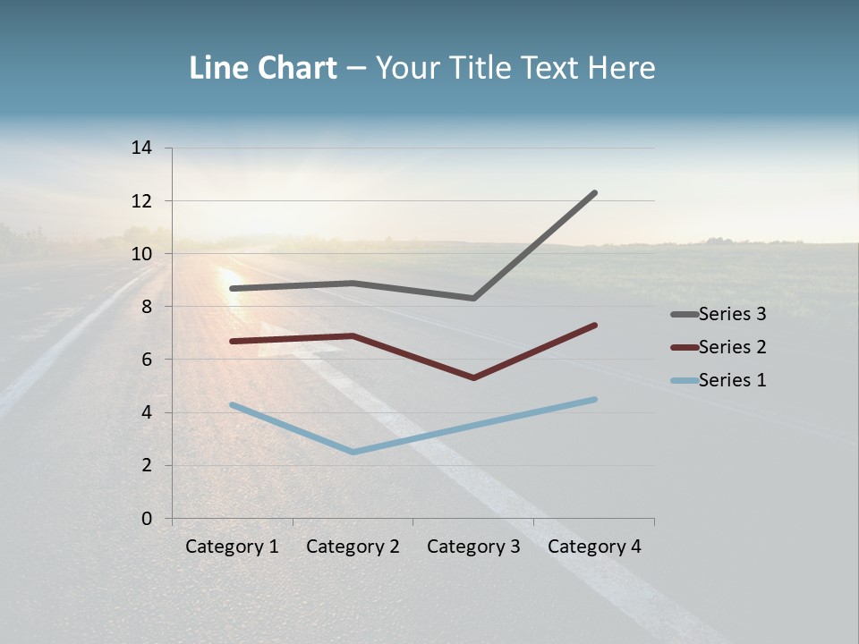 Water Swimsuit Tan PowerPoint Template