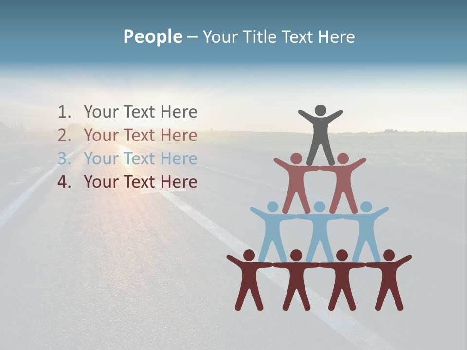 Water Swimsuit Tan PowerPoint Template