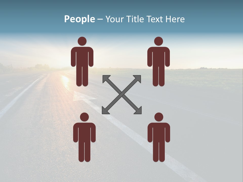 Water Swimsuit Tan PowerPoint Template