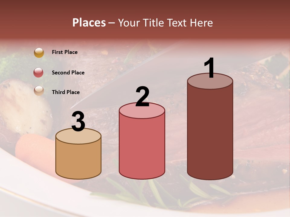 Roast Beef Meat PowerPoint Template