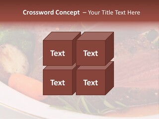 Roast Beef Meat PowerPoint Template