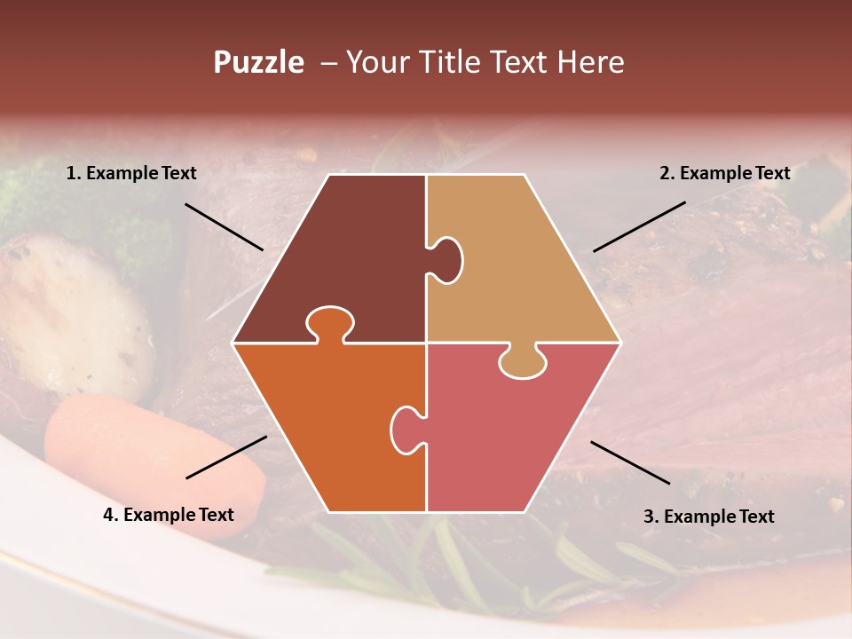 Roast Beef Meat PowerPoint Template