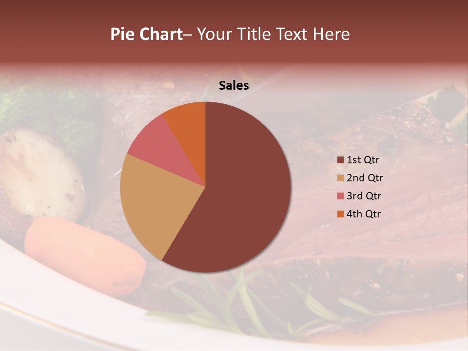 Roast Beef Meat PowerPoint Template