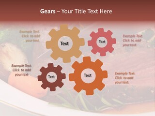 Roast Beef Meat PowerPoint Template