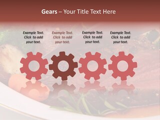 Roast Beef Meat PowerPoint Template