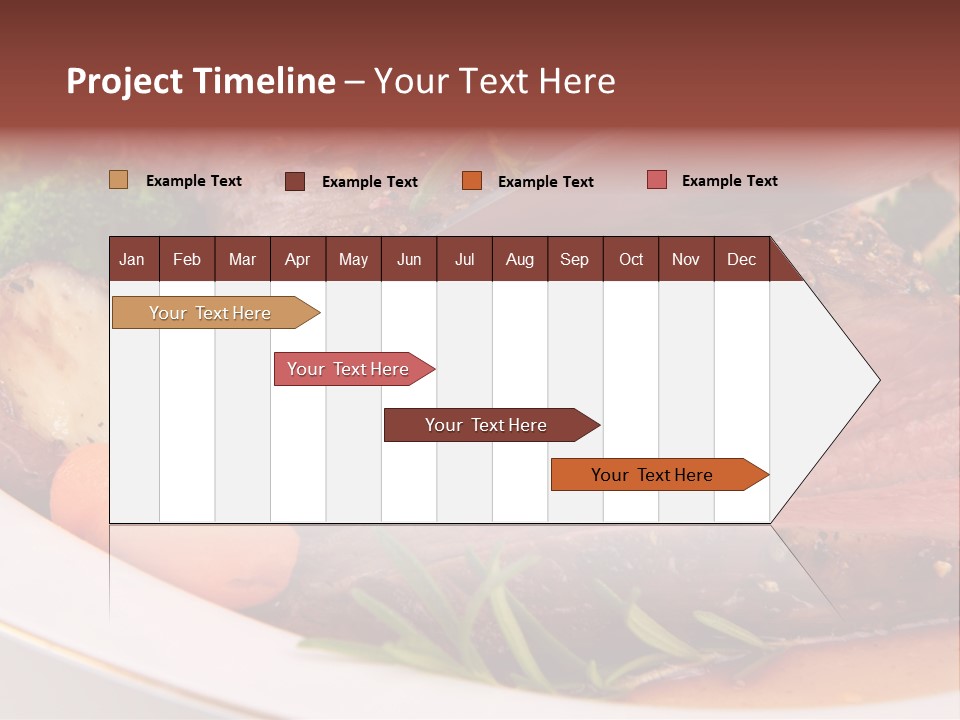 Roast Beef Meat PowerPoint Template