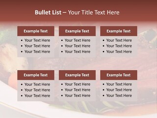Roast Beef Meat PowerPoint Template