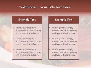 Roast Beef Meat PowerPoint Template