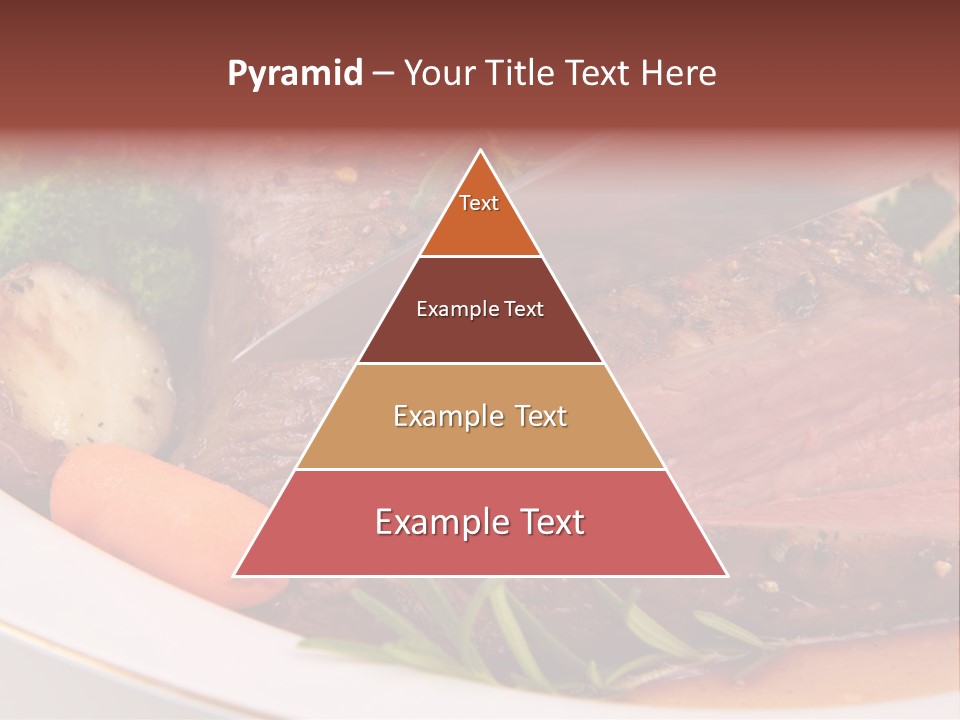 Roast Beef Meat PowerPoint Template
