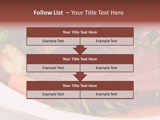 Roast Beef Meat PowerPoint Template