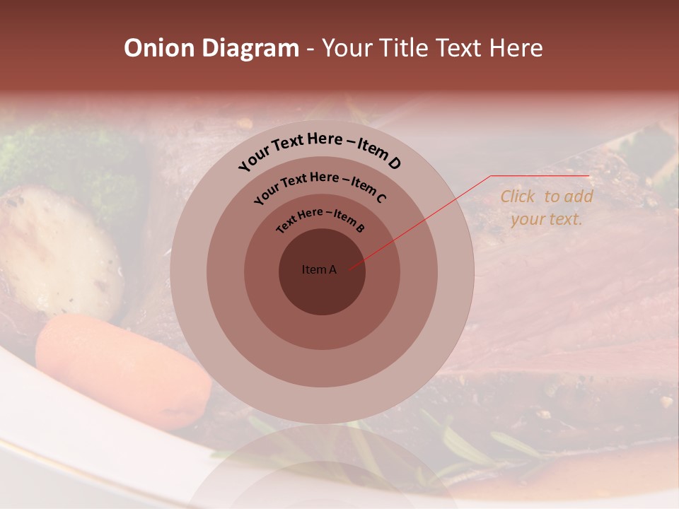 Roast Beef Meat PowerPoint Template