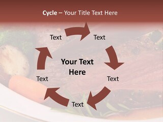 Roast Beef Meat PowerPoint Template