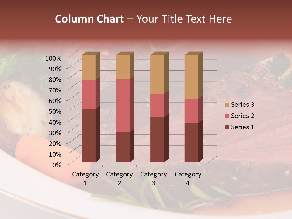 Roast Beef Meat PowerPoint Template