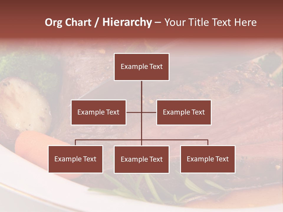 Roast Beef Meat PowerPoint Template