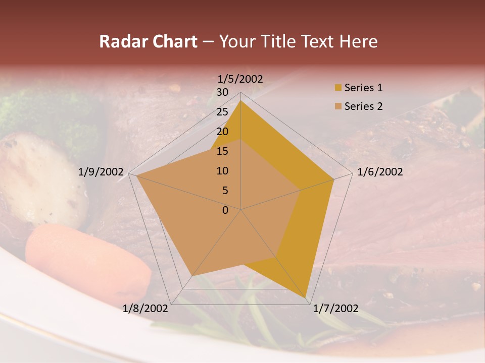 Roast Beef Meat PowerPoint Template