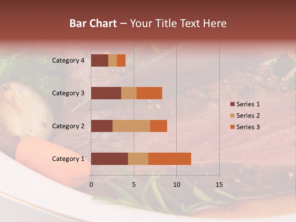 Roast Beef Meat PowerPoint Template
