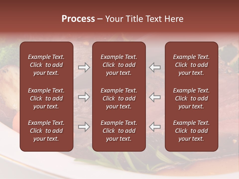Roast Beef Meat PowerPoint Template