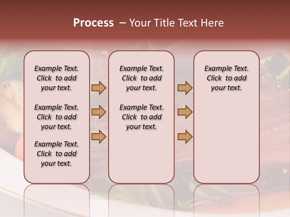 Roast Beef Meat PowerPoint Template