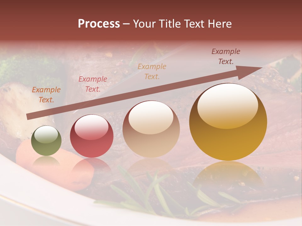 Roast Beef Meat PowerPoint Template