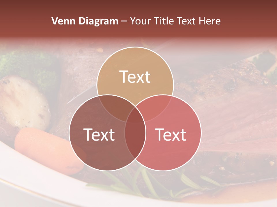 Roast Beef Meat PowerPoint Template