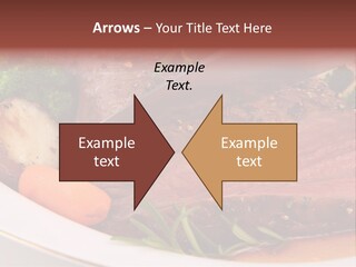Roast Beef Meat PowerPoint Template