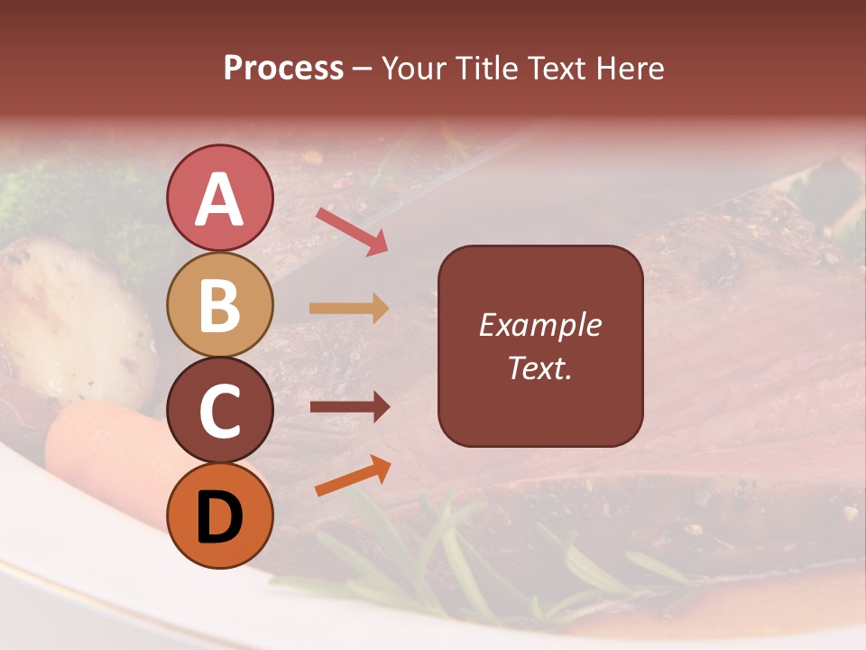 Roast Beef Meat PowerPoint Template