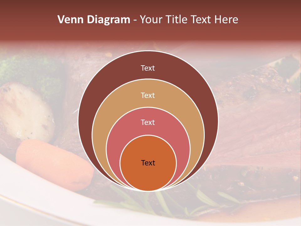 Roast Beef Meat PowerPoint Template