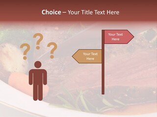 Roast Beef Meat PowerPoint Template
