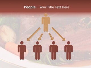 Roast Beef Meat PowerPoint Template