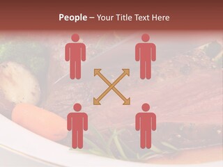 Roast Beef Meat PowerPoint Template