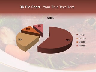 Roast Beef Meat PowerPoint Template