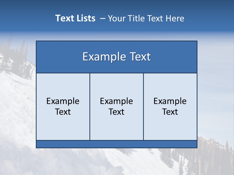 Holiday Blue Sun PowerPoint Template