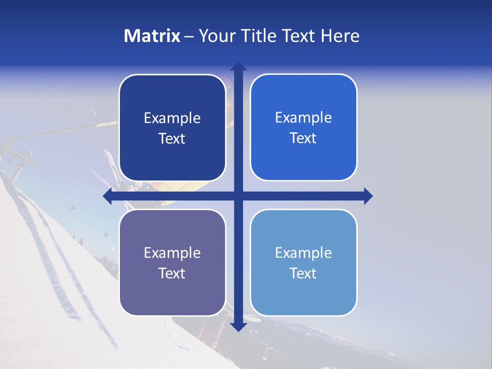 Copy Snow Play PowerPoint Template