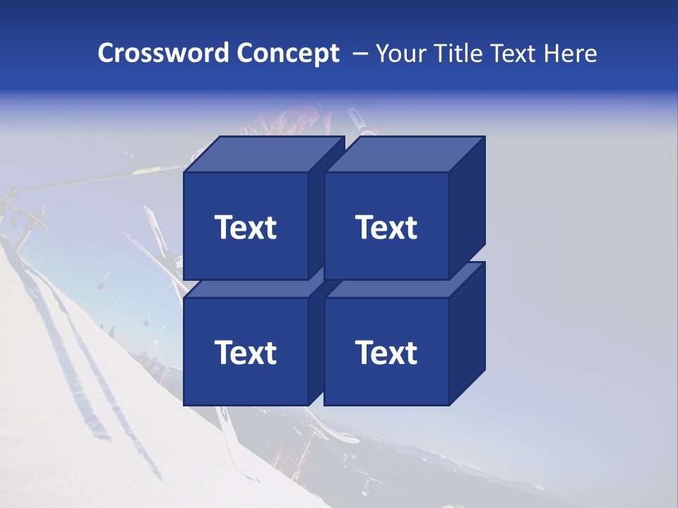 Copy Snow Play PowerPoint Template