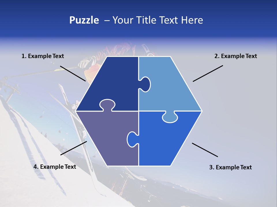 Copy Snow Play PowerPoint Template