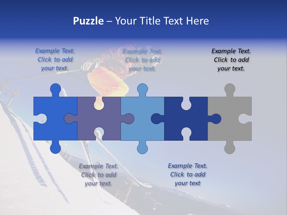 Copy Snow Play PowerPoint Template