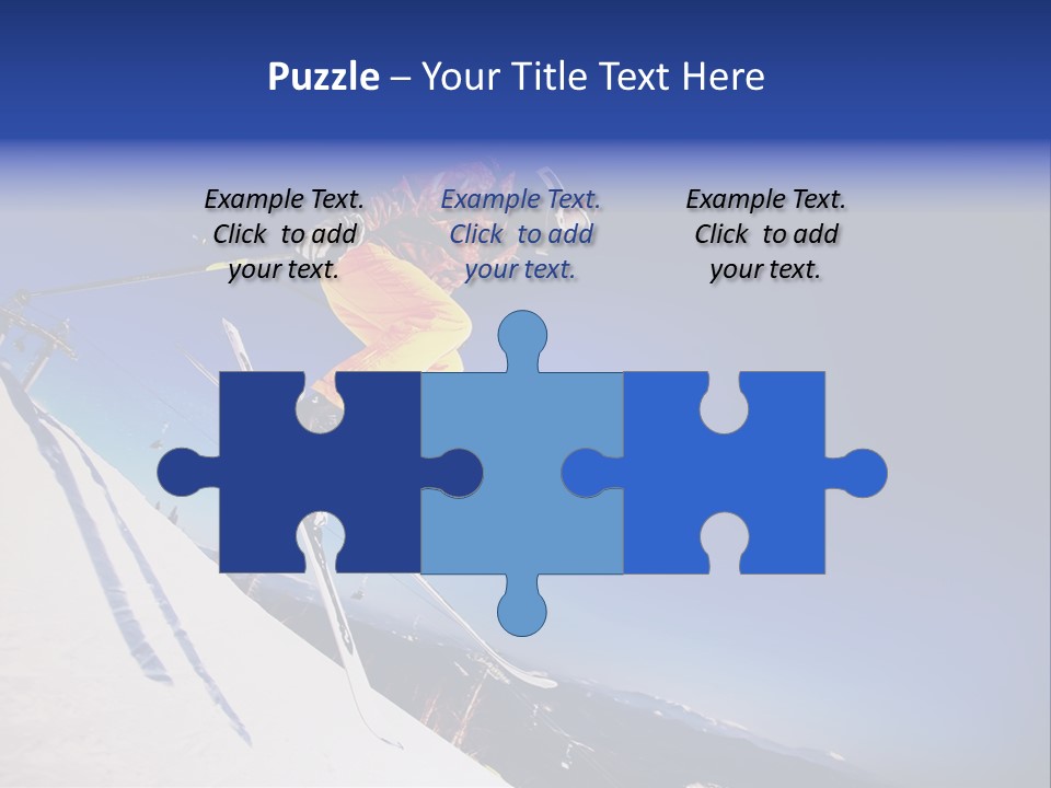 Copy Snow Play PowerPoint Template