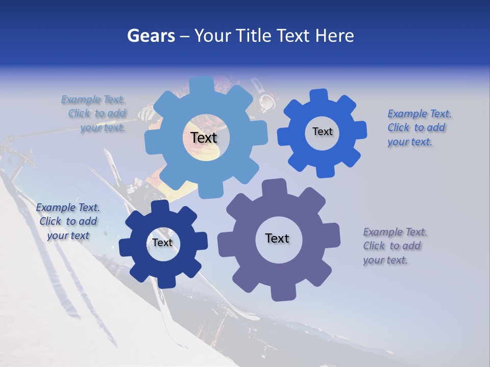 Copy Snow Play PowerPoint Template