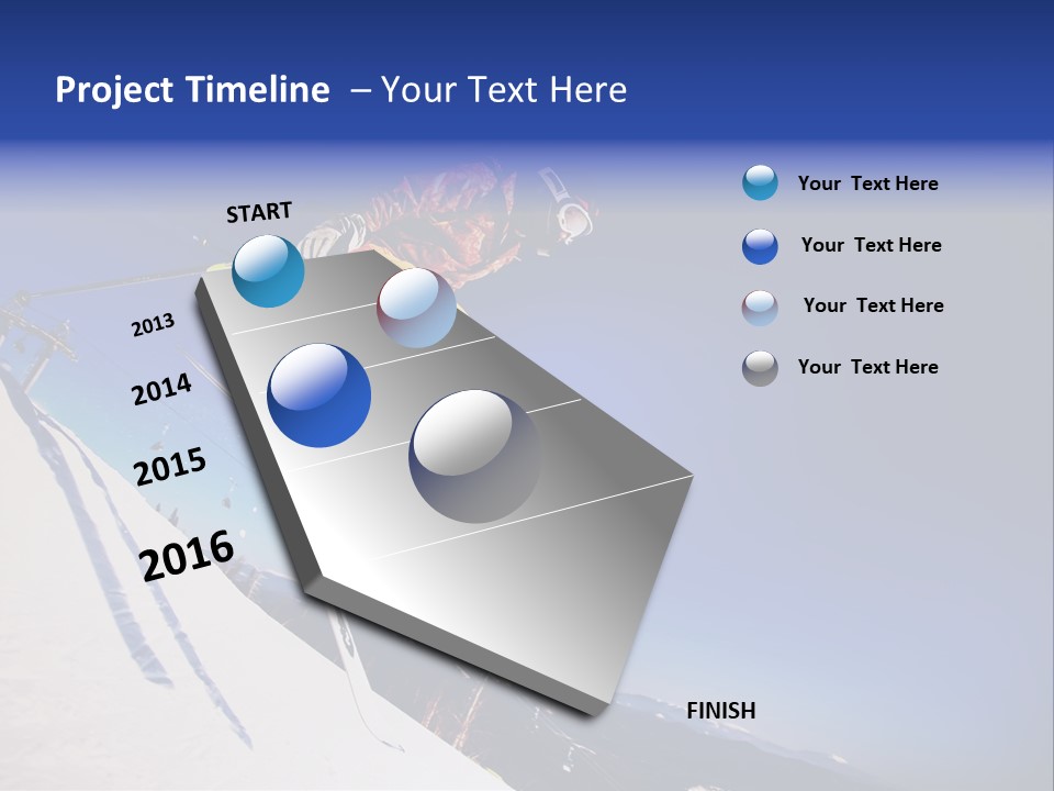 Copy Snow Play PowerPoint Template