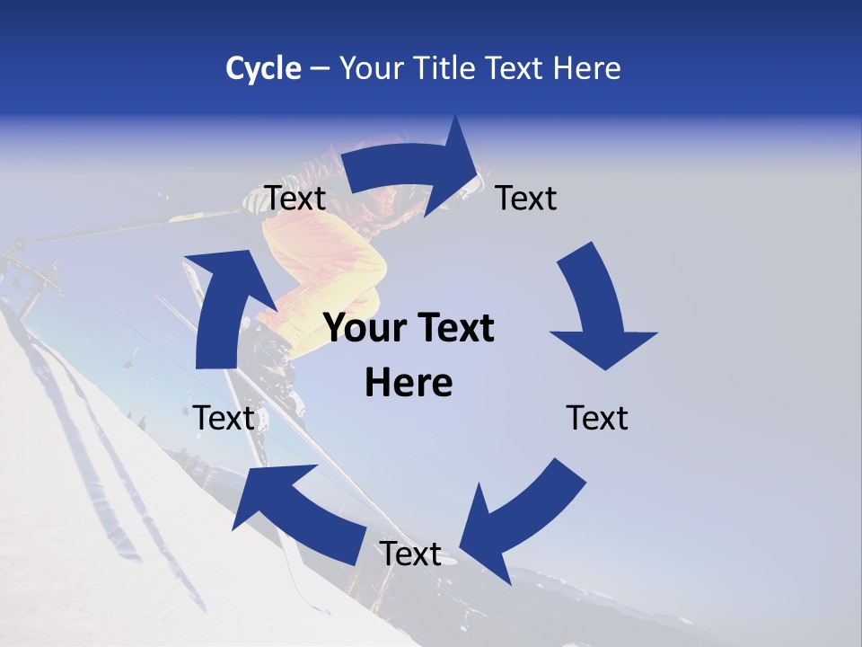 Copy Snow Play PowerPoint Template