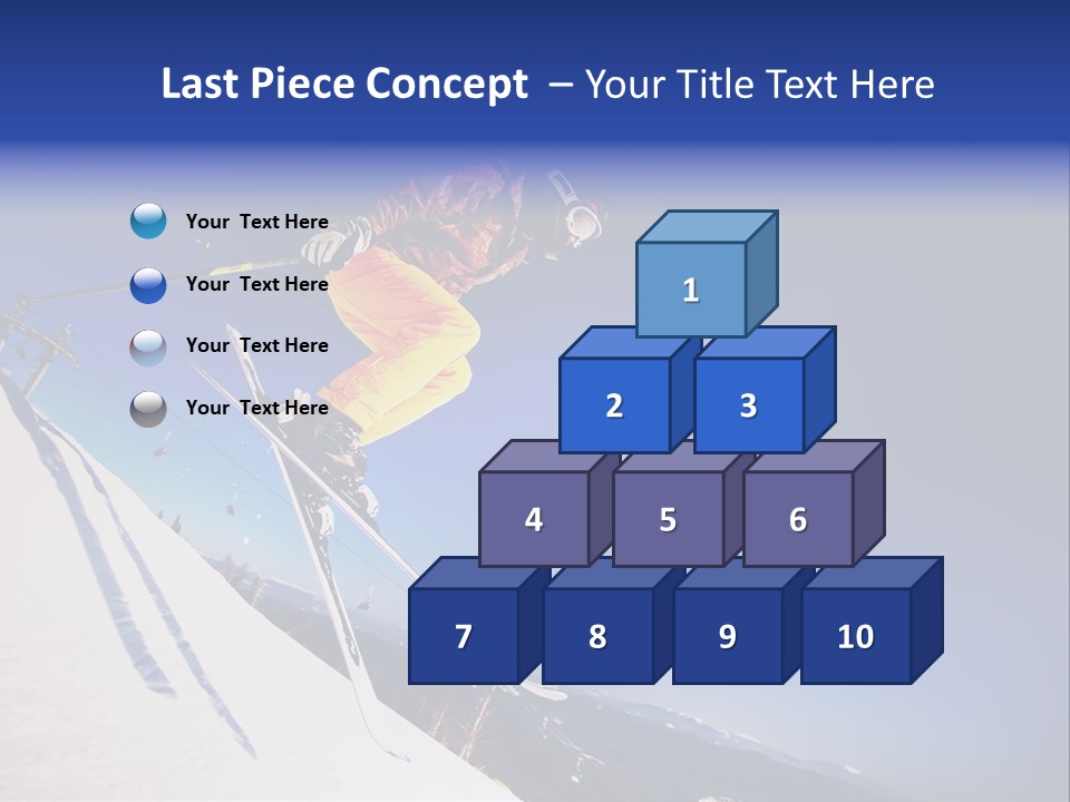 Copy Snow Play PowerPoint Template