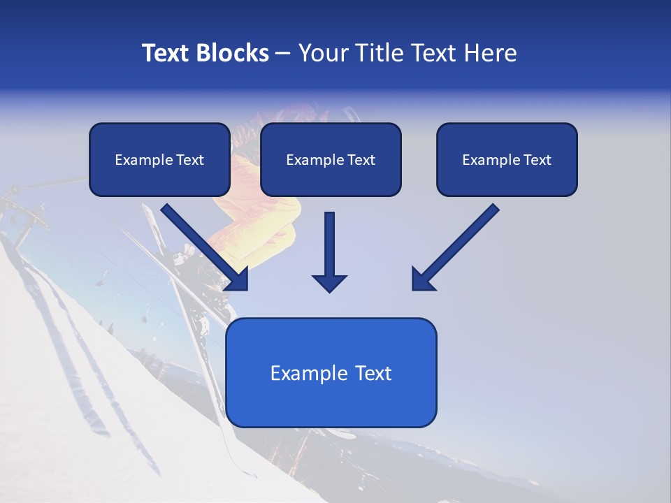 Copy Snow Play PowerPoint Template