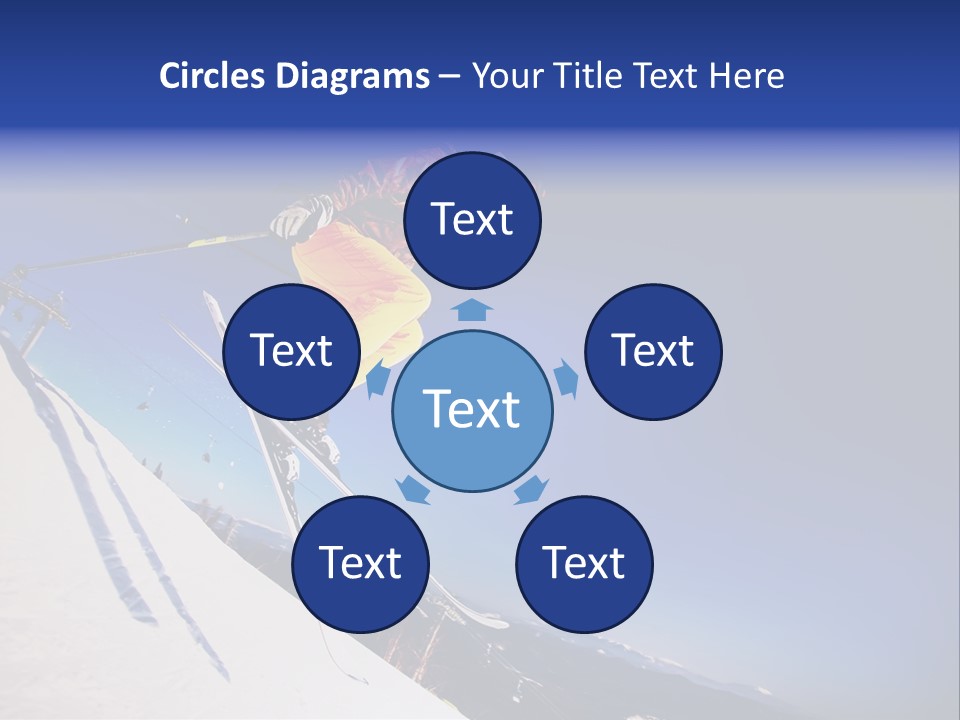 Copy Snow Play PowerPoint Template