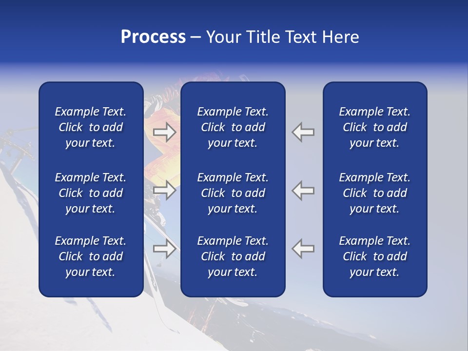 Copy Snow Play PowerPoint Template