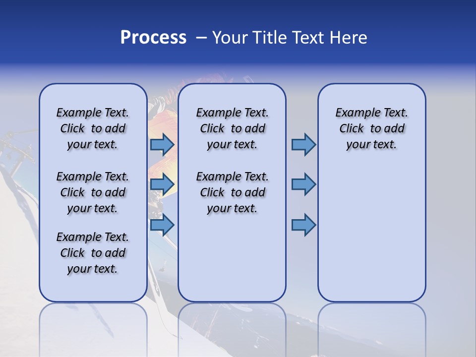 Copy Snow Play PowerPoint Template