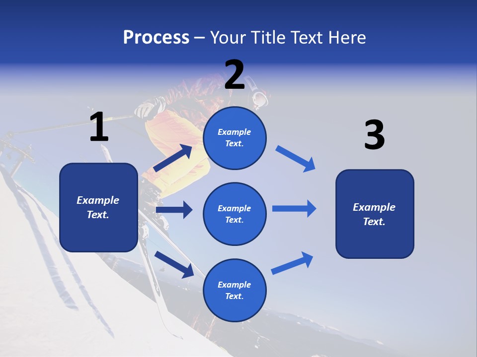 Copy Snow Play PowerPoint Template
