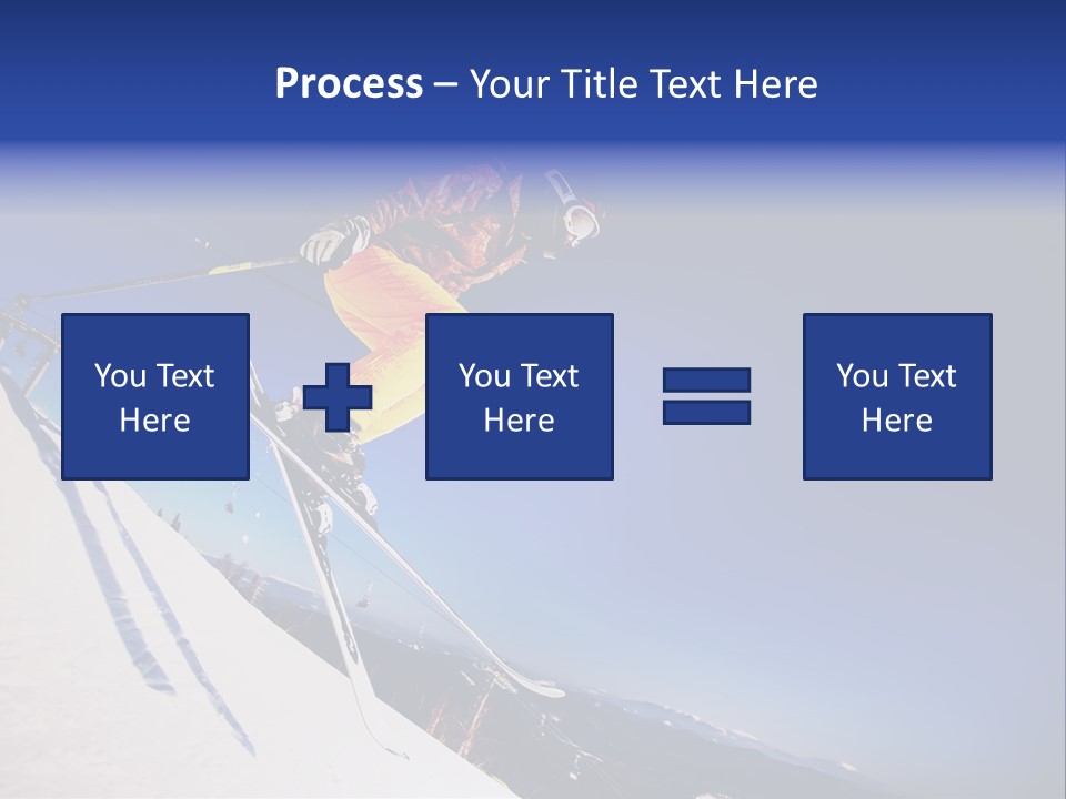 Copy Snow Play PowerPoint Template