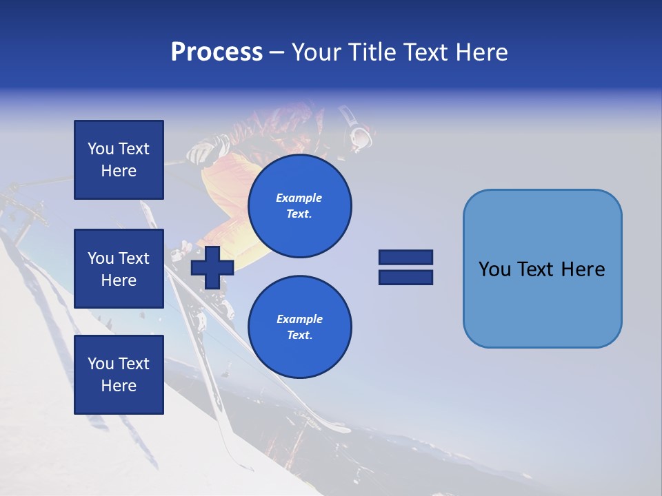 Copy Snow Play PowerPoint Template