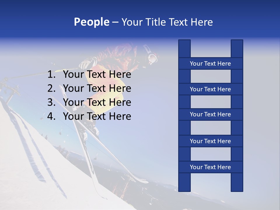 Copy Snow Play PowerPoint Template