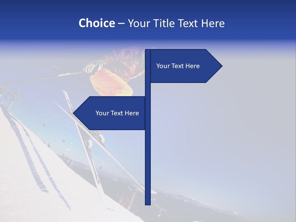 Copy Snow Play PowerPoint Template